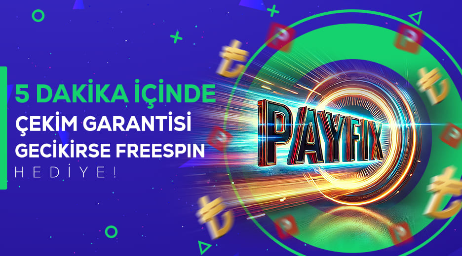 5 dakika içinde çekim garantisi gecikirse freespin casiwow'da.